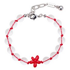 빈티지헐리우드 여성용 비비드 옥살리스 플라워 팔찌 VH2336BR004B