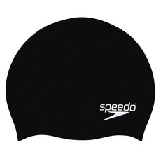 speedo 兒童款無皺紋泳帽 8-70990, 黑色(8-709900001), 1個