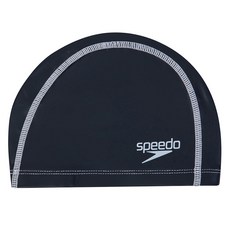 speedo 兒童用塗層泳帽 8-720731819, 海軍藍, 1個