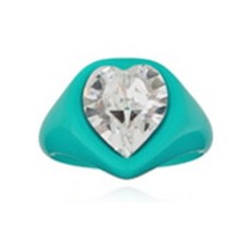 빈티지헐리우드 여성용 하트 빔 컬러 반지 VH2236RI001M