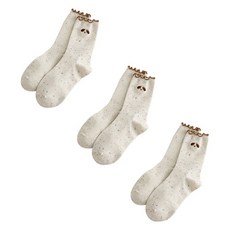 소니오 여성용 러블리 데이 패션 양말 3켤레 세트