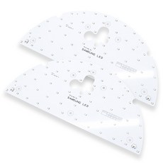 LED 圓形吸頂燈替換模組 燈具模組 50W 2p, 晝光色, 1個