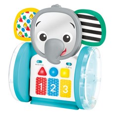 baby einstein 搖搖晃晃大象滾輪不倒翁玩具, 1個, 混合顏色
