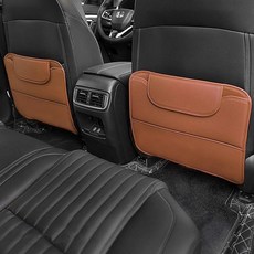 Caever 高級縫隙收納防踢墊 防踢保護套 2件組, 參考內容, 駝棕色