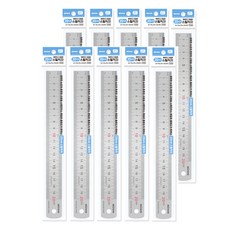 misoro 1500 鋼製直尺 20cm 2405, 10個, 單一顏色