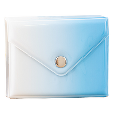 미소로운 그라데이션 포토카드앨범 10.5 x 2 x 8 cm, 블루 그라데이션, 14매