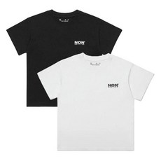 논서비스 아동용 로고 티셔츠 2종 세트