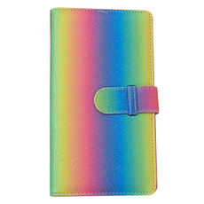 미소로운 화려한 아이돌 포토카드앨범 11.5 x 19 cm, 레인보우1, 18매