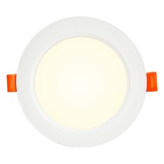 LED 올뉴 다운라이트 매입등 120mm 8W, 주백색, 1개