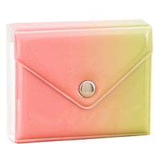 微笑漸層照片卡冊 10.5 x 2 x 8 cm, 粉黃漸層, 14張