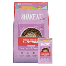 쉨잇 전연령 캣 동결건조 프레시 치킨&살몬 키블 건식사료 20p, 오리, 3kg, 1개
