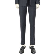 BASSO Homme 男士隱藏式鬆緊帶修身西裝褲 WSX1PT