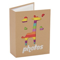 머니풀 포켓식 초음파 포토앨범, 기린, 100매