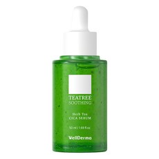 WellDerma 茶樹舒緩積雪草精華, 50ml, 1個