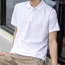 엠씨티 남녀공용 냉감 통기성 쿨 카라 반팔 티셔츠