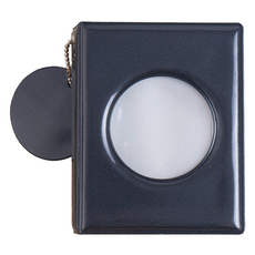 微笑彩色拍立得小卡收納冊 圓角 8.5 x 11 cm, 圓角黑色, 16張