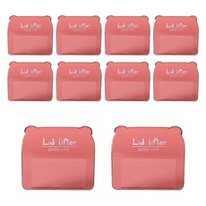 Khohimo 馬桶蓋把手 10入組 4W502, 粉紅色