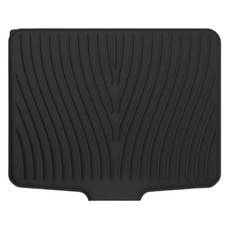 Sellyving 矽膠廚房餐具瀝水墊, 黑色, 1層, 1個