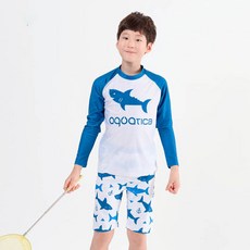 aquatica 兒童專用 only one 防曬泳衣 + 泳褲套裝 AQA481