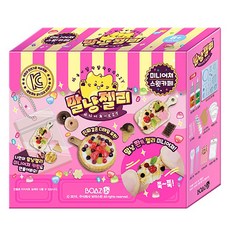 BOAZLin 幼兒用馬貓果凍迷你模型製作遊戲組, 甜蜜咖啡廳, 1套