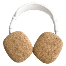 KUMIHANDS 感性風格 AirPods Max 相容保護套 兩側一組, 1套, 單一商品, 軟木