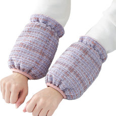 Miso-roun 讀書室 辦公室 袖子防污袖套 type3 4入, 紫色