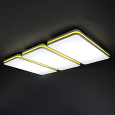 SQUARE ORANGE 客廳燈 LED 180W 無閃爍 韓國製, 白色