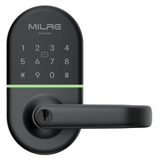 밀레시스텍 목문 손잡이 도어락, M-600S, 방문설치