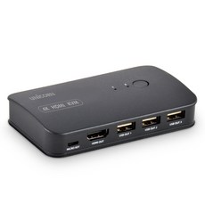 UNiCORN 4K 2埠 HDMI KVM 切換器, KVM-200HV, 1個