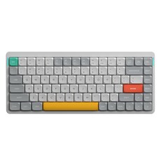 누피 AIR75 V2 블루투스 무선 유선 슬림 텐키리스 영문각인 기계식 키보드, 제조사축, AIR75V2-MOSS-EN, 아이오닉 화이트