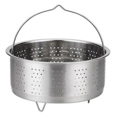 Balunfini 頂級304不鏽鋼蒸籠濾網多功能蒸架, 18cm, 1個