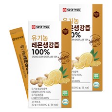 일양약품 유기농 레몬생강즙 100%, 20g, 30개