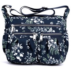 연이랜드 여성용 나일론 가벼운 크로스 바디백