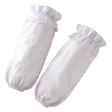 Taminayo 可愛美術用袖套 2入, 紫色