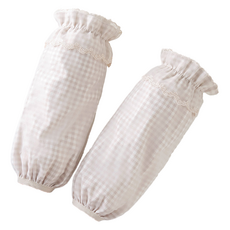 Taminayo 可愛美術用袖套 2入, 米色