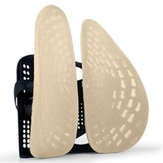 URBAN CAR 腰背部支撐輔助靠枕, 米色, 1個