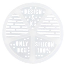 DKU 矽膠嬰兒副食品迷你蒸籠, 自然色, 1個, 單品