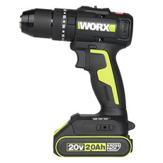 WORX 충전 해머드릴 20V + 2AH 배터리 2p 세트 BL WE216, 1세트