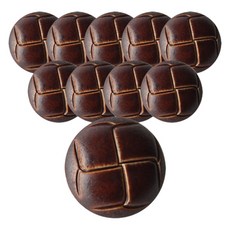 Button King 東大門鈕扣王 球尾鈕扣 23mm, 深棕色, 10個