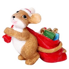 Laventia 聖誕老鼠裝飾品 款式4, 1個