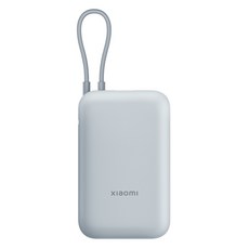 샤오미 22.5W 보조배터리 10000mAh 케이블 일체형 멀티단자, P15ZM, 스카이블루