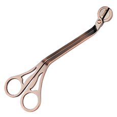 라벤티아 스테인리스 캔들 가위, 다크로즈골드, 1개