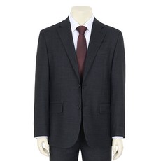 BASSO 男士羊毛混紡微圖案西裝外套 BSX1JF60A