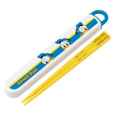 Skater 筷子 16.5cm + 筷盒組 ABS2AMAG, 1套, 米奇與好朋友 唐老鴨, 筷子 + 筷盒