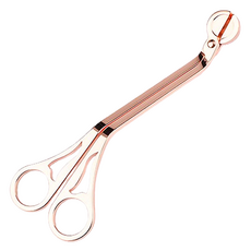 라벤티아 스테인리스 캔들 가위, 로즈골드, 1개