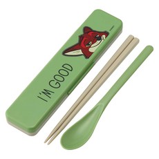 Skater 便當餐具組 CCS3SAAG, 迪士尼尼克, 湯匙 + 筷子 + 收納盒, 1套