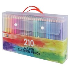 Sina Art 彩繪水彩色鉛筆, 1套, 210色