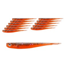 버클리 파워베이트 미드미노우 듀얼 송어웜 6cm 12p, 그린펌킨 오렌지, 12g, 1개