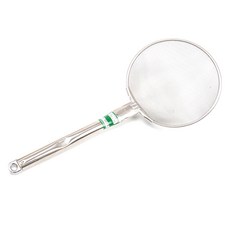 Willive 營業用全不鏽鋼撈勺 25cm A型 細網, 1個