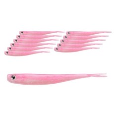 버클리 파워베이트 미드미노우 듀얼 송어웜 6cm 12p, 핑크 화이트, 12g, 1개